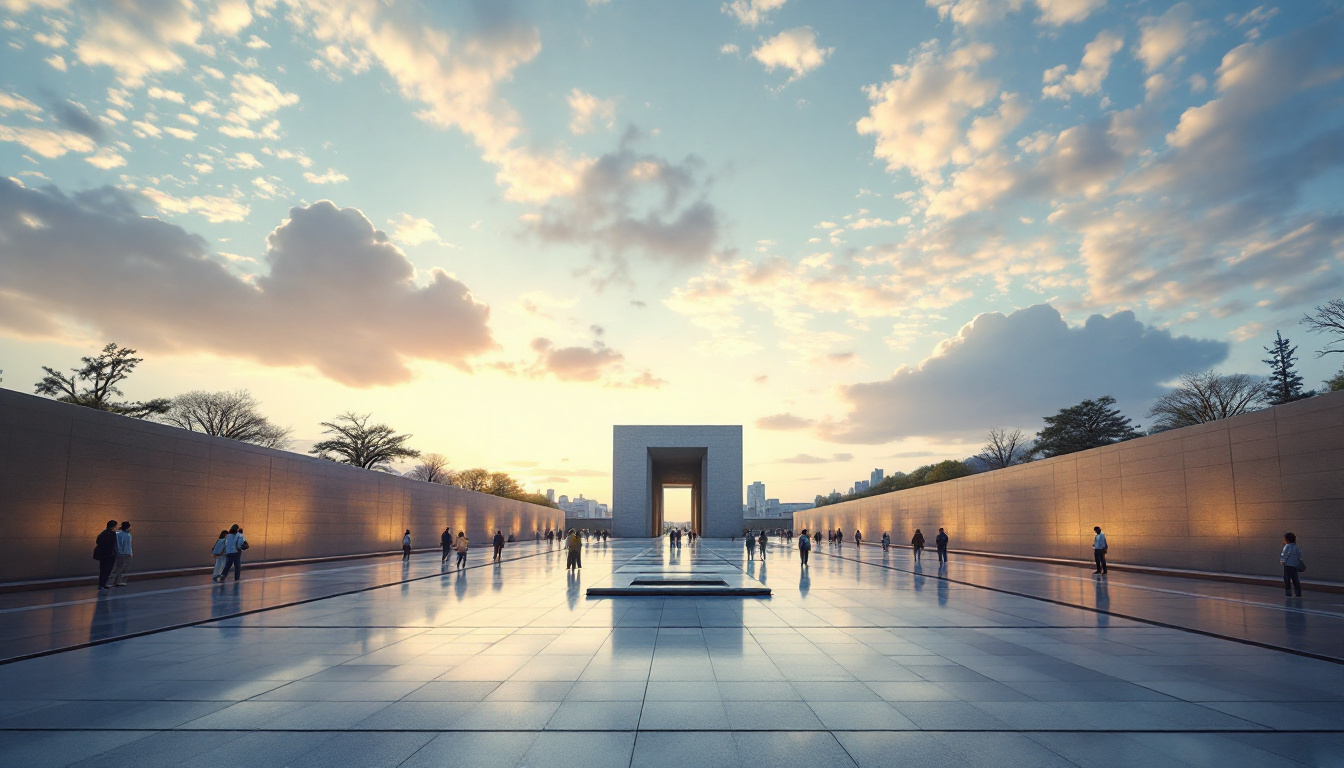 A photograph of capture a photograph of the hiroshima peace memorial